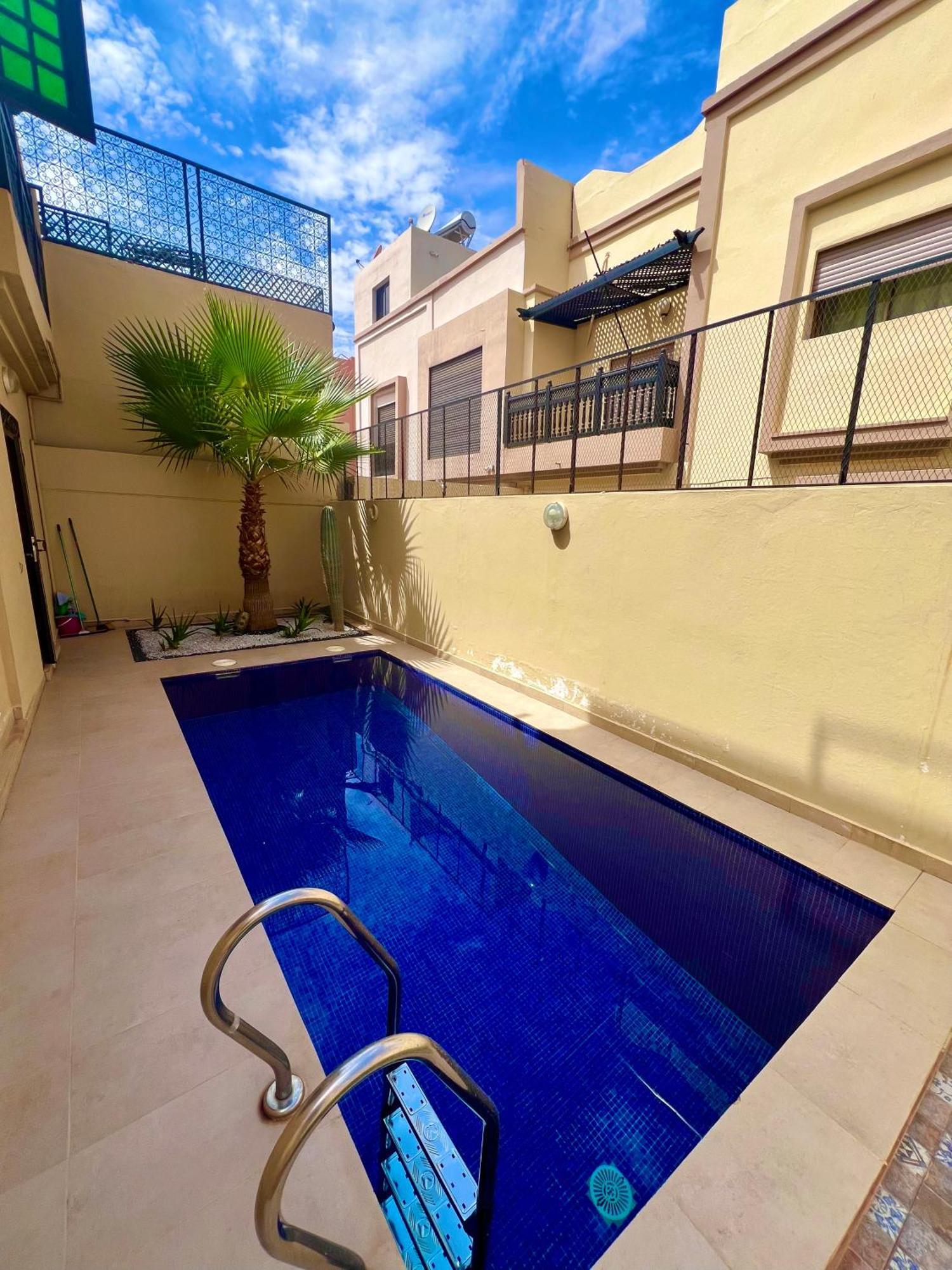 Villa Al Nour Avec Piscine Marrakesh Exterior foto