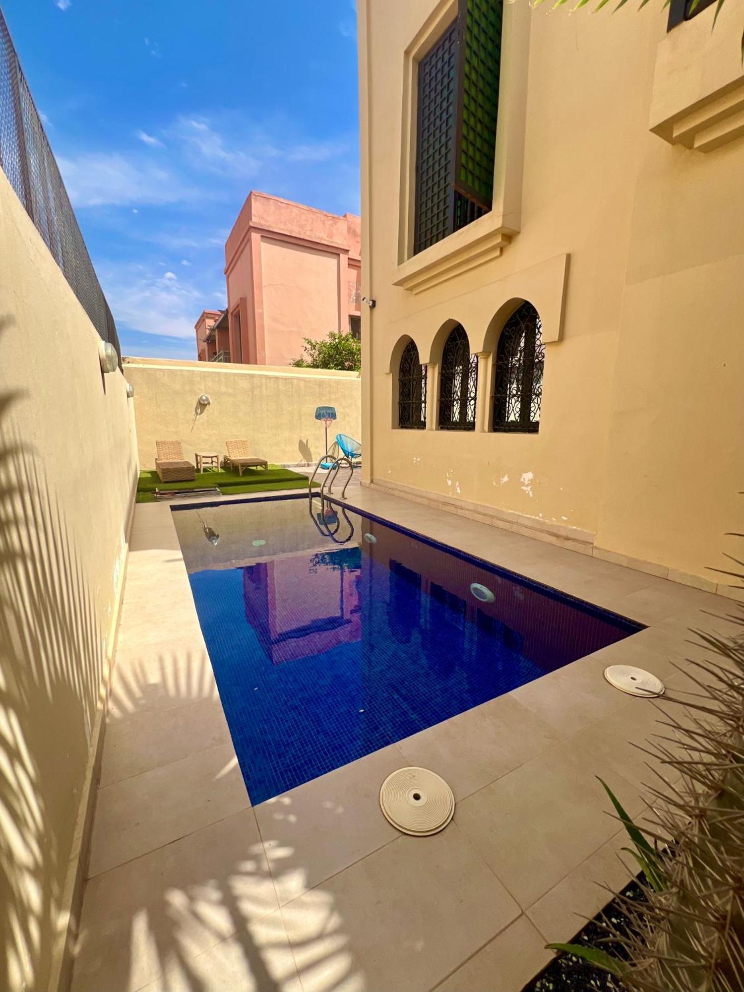 Villa Al Nour Avec Piscine Marrakesh Exterior foto